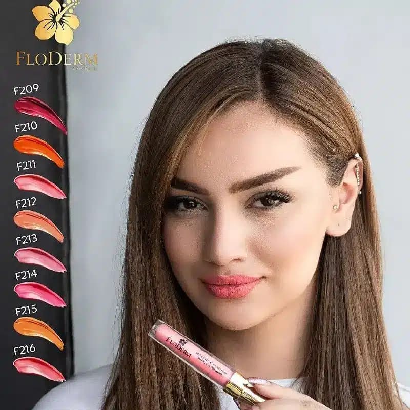 رژلب مایع فلودرم درب طلایی – FLODERM