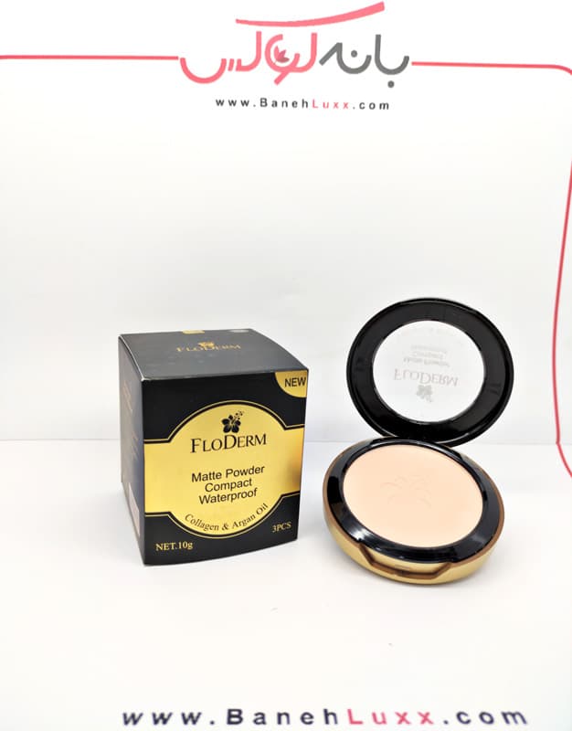 پنکک فلودرم حاوی کلاژن و آرگان – FLODERM — تصویر ۵