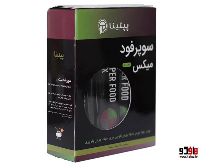 سوپر فود میکس پپتینا بسته 15 عددی — تصویر ۲
