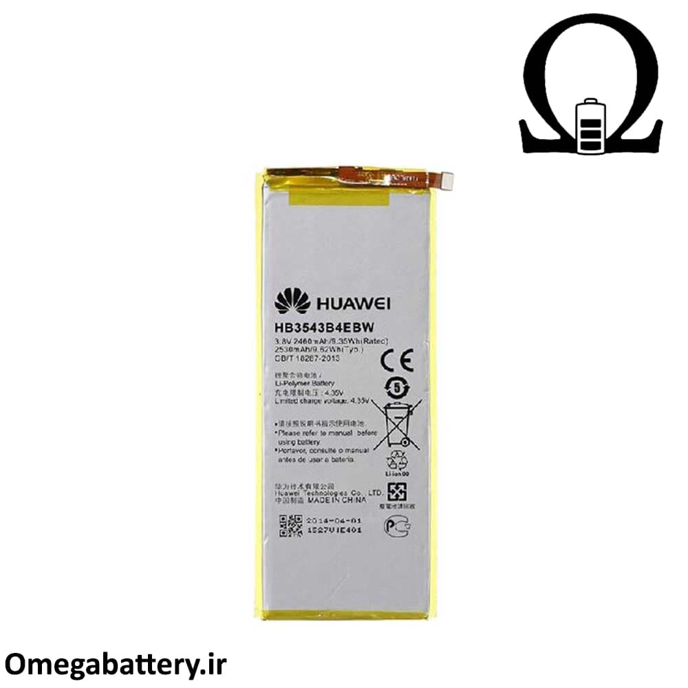 باتری اصلی گوشی هواوی Huawei Ascend P7 — تصویر ۲