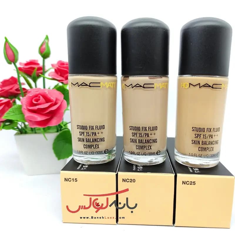 کرم پودر مک (MAC) مدل استودیو فیکس STUDIO FIX FLUID — تصویر ۳