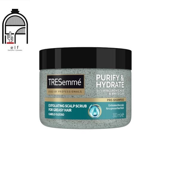 اسکراب کف سر ترزمه TRESemmé Purify & Hydrate Pre Shampoo Scrub 300ml — تصویر ۴
