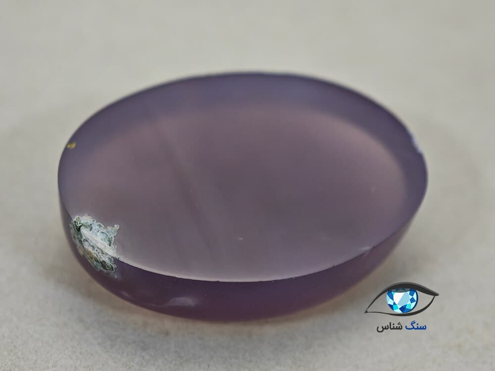 عقیق سوسنی بیضی 4.9 گرم — تصویر ۳