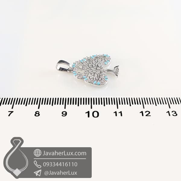 گردنبند نقره طرح درخت زندگی _ کد : 100743 — تصویر ۳