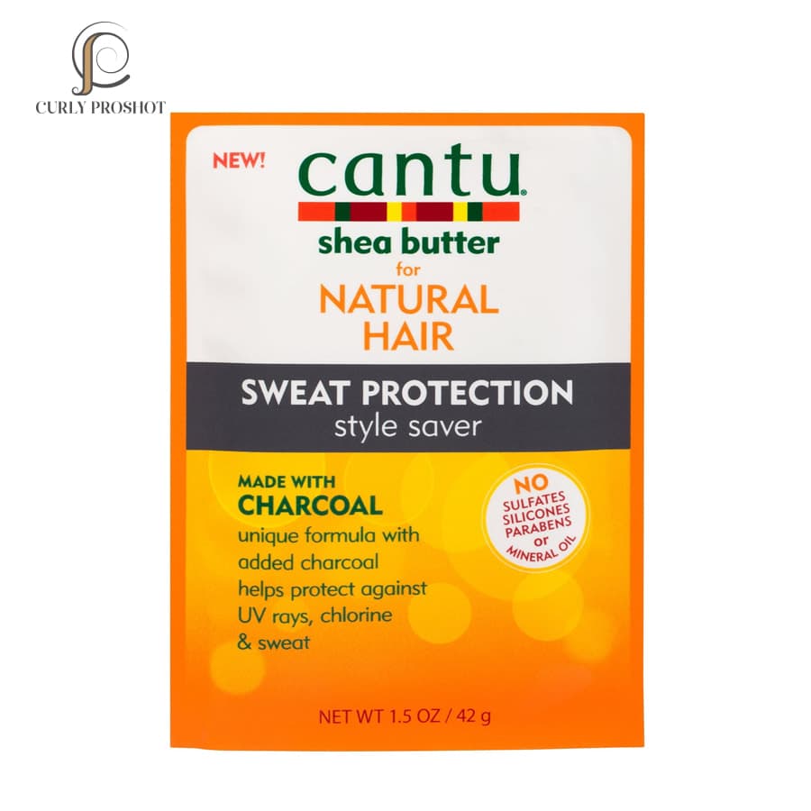 ماسک داخل حمام محافظ مو کنتو Cantu Natural Hair Sweat Protection Style Saver 42g
