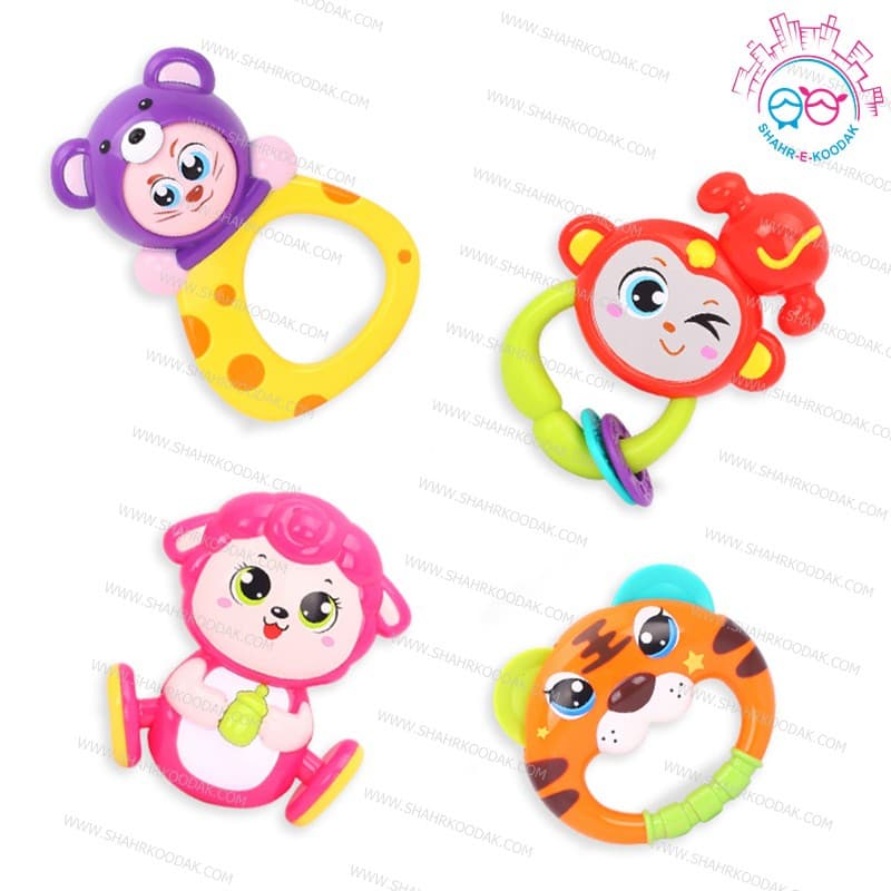 1101 جغجغه تکي 12 مدل هولي تويز – Zodiac Rattles huile toys — تصویر ۵