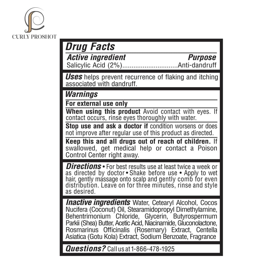 نرم کننده داخل حمام ضد شوره شی مویسچر SheaMoisture Apple Cider Vinegar Anti-Dandruff Daily Conditioner 384ml — تصویر ۵