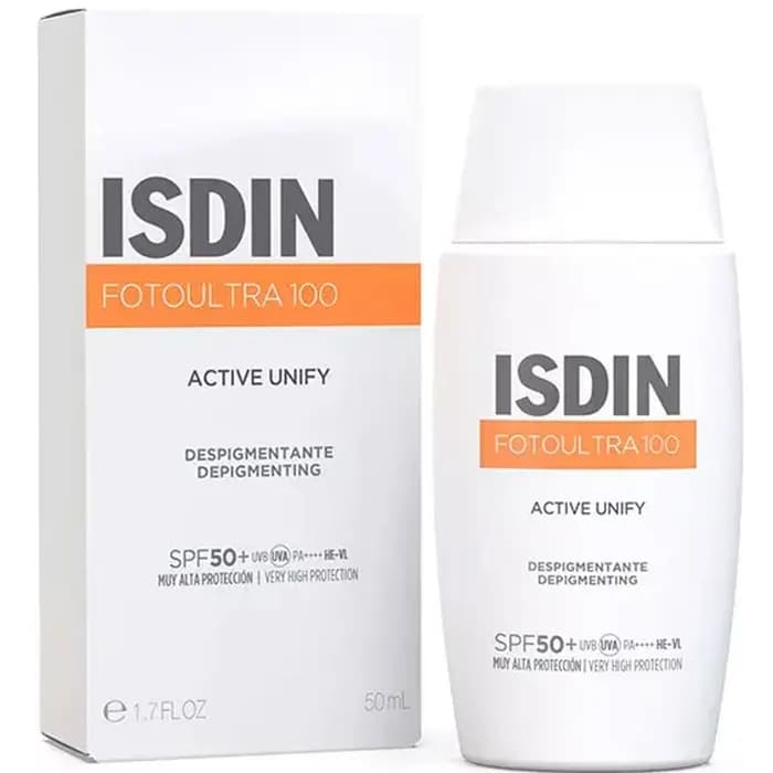 ایزدین ضد آفتاب اسپات (ضد لک)فاقد چربی رنگی فوتو اولترا SPF50 50ml