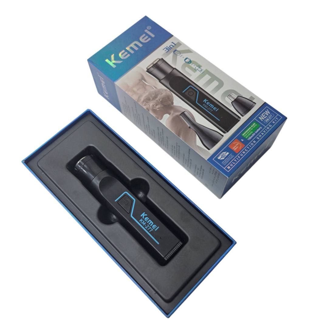 موزن گوش و بینی کیمی مدل KM-277 سه کاره — تصویر ۴