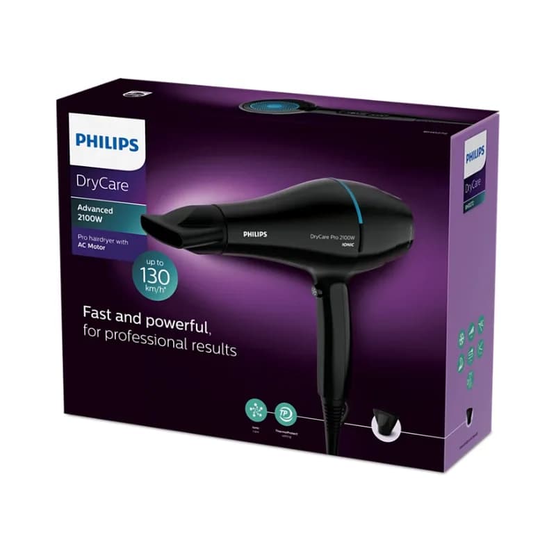 سشوار حرفه‌ای 2100 وات فیلیپس مدل BHD272 — تصویر ۱۲