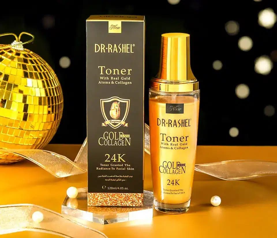 تونر کلاژن طلا 24K دکتر راشل 120 میل – DR.RASHEL