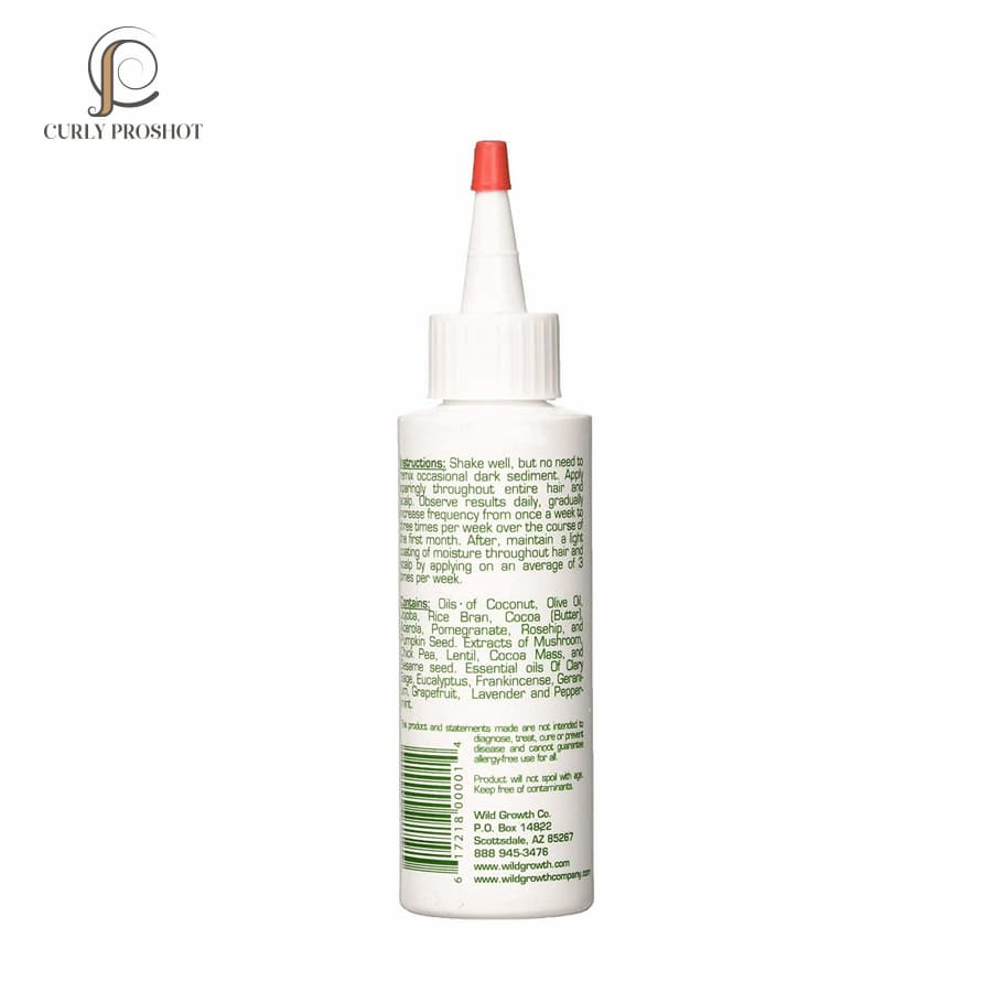 روغن رشد و ضخیم کننده مو wild growth حجم 118میل Wild Growth Hair Oil — تصویر ۲