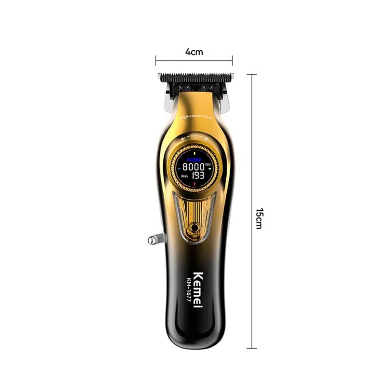 ماشین اصلاح خط زن Kemei KM-1677 — تصویر ۶