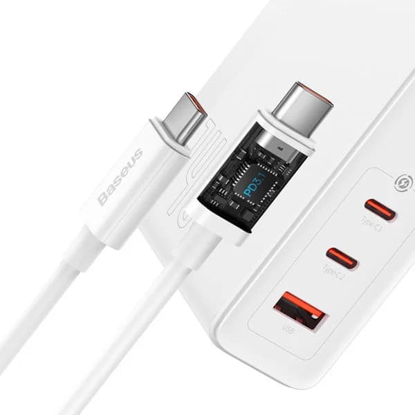 شارژر دیواری 140 وات باسئوس مدل GaN5 Pro — تصویر ۸