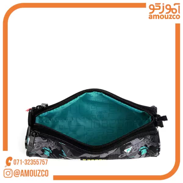 جامدادی سه زیپ Score سایز 22×7×7 گابل (2025) — تصویر ۲