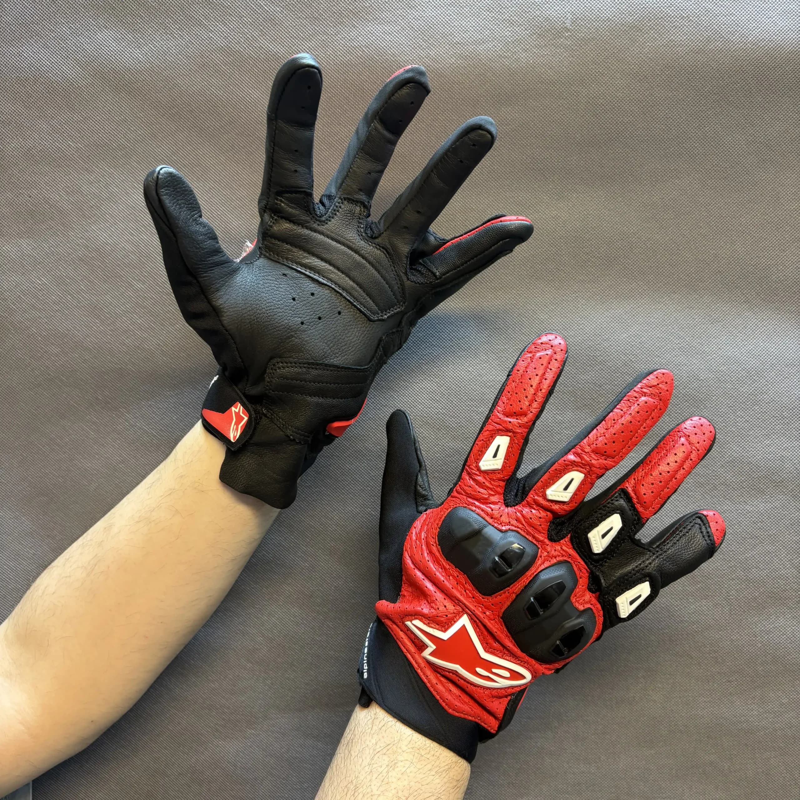 دستکش موتور Alpinestars SP X7 | دستکش ریسی چرم حرفه‌ای — تصویر ۲