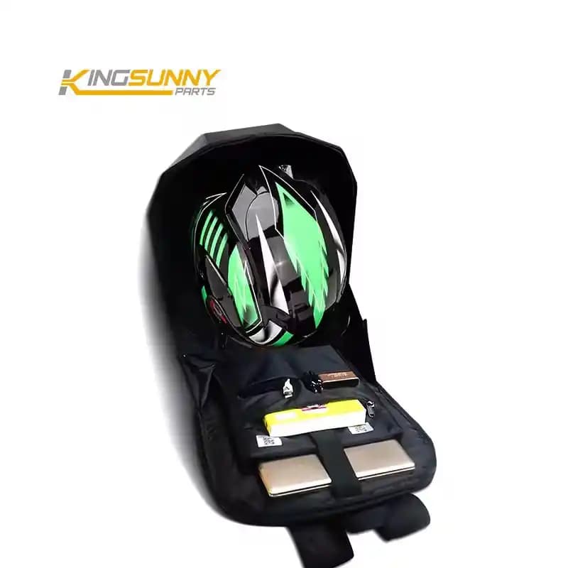 کوله پشتی موتورسواری LED دار با قابلیت شخصیسازی طرح — تصویر ۵