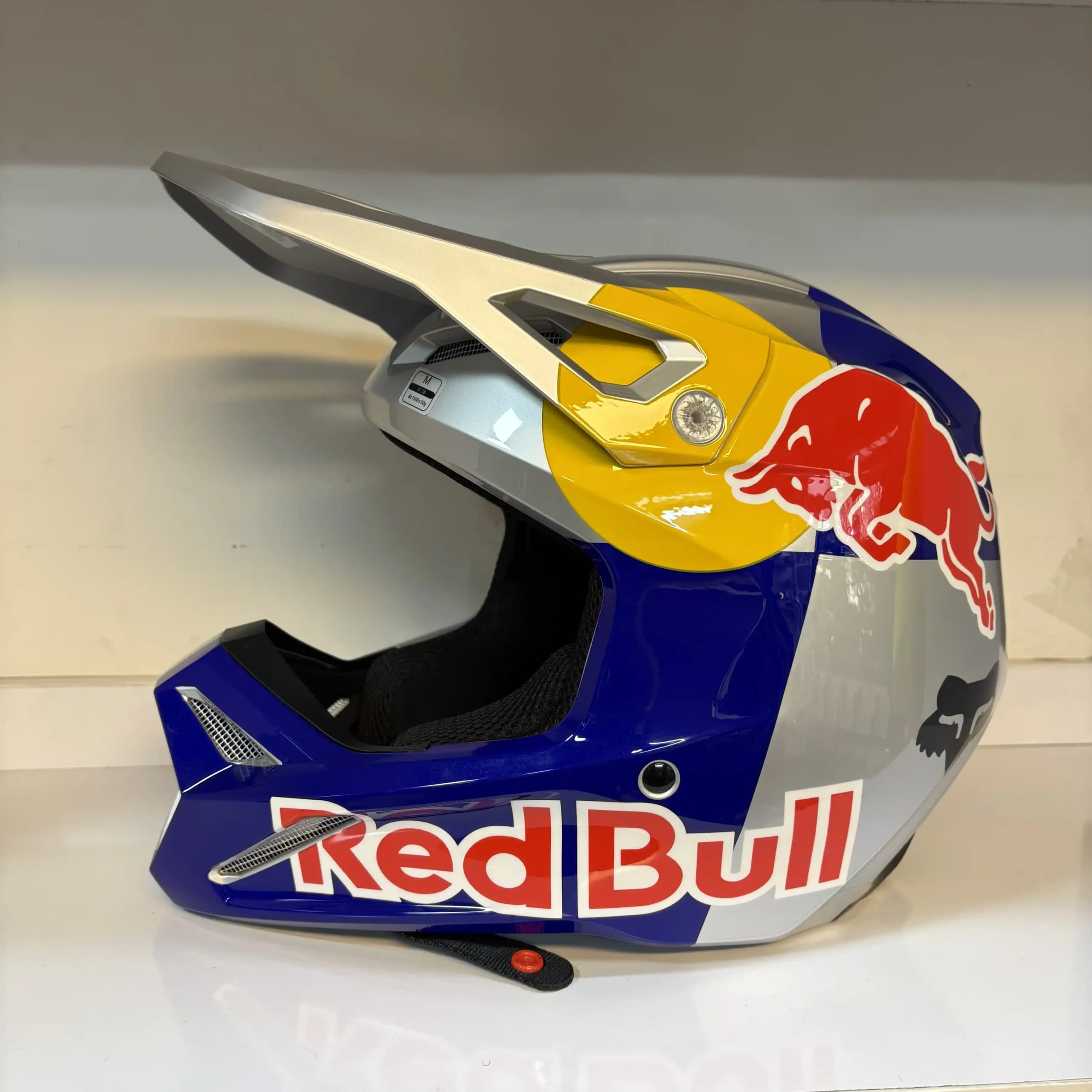 کلاه کراسی Fox V1 اورجینال | RedBull — تصویر ۳