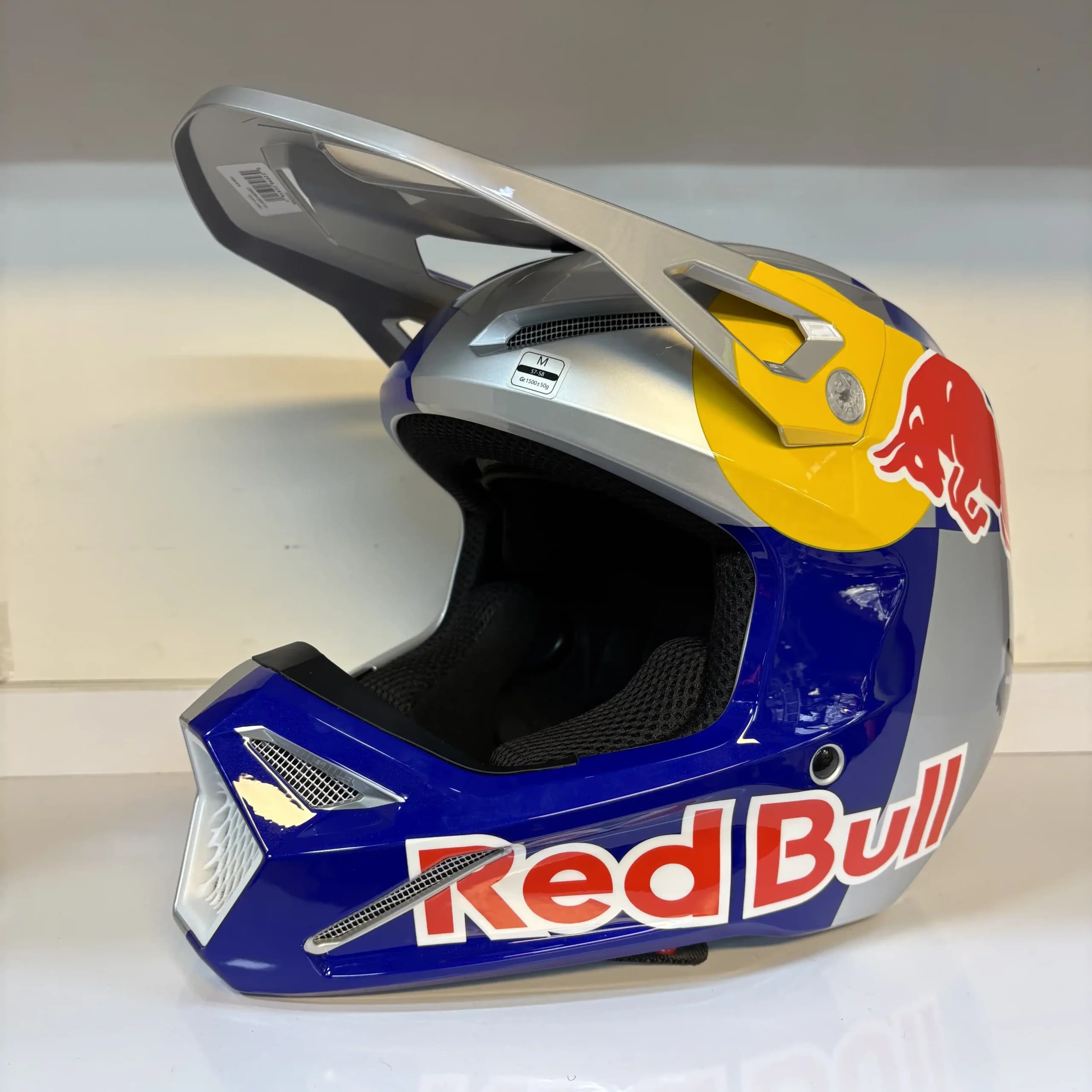 کلاه کراسی Fox V1 اورجینال | RedBull — تصویر ۲