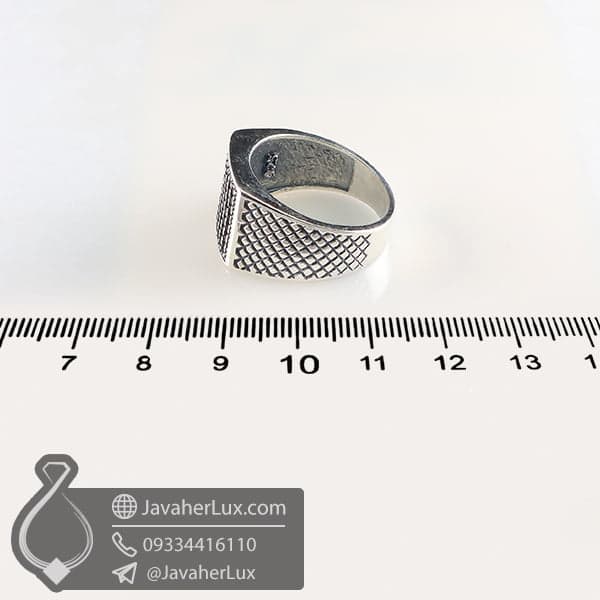 انگشتر نقره مردانه اسپرت _ کد : 100718 — تصویر ۴