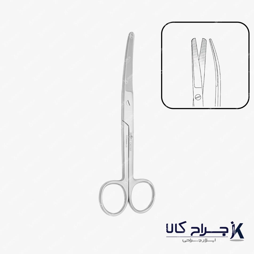قیچی دوسر گرد operating scissor — تصویر ۴