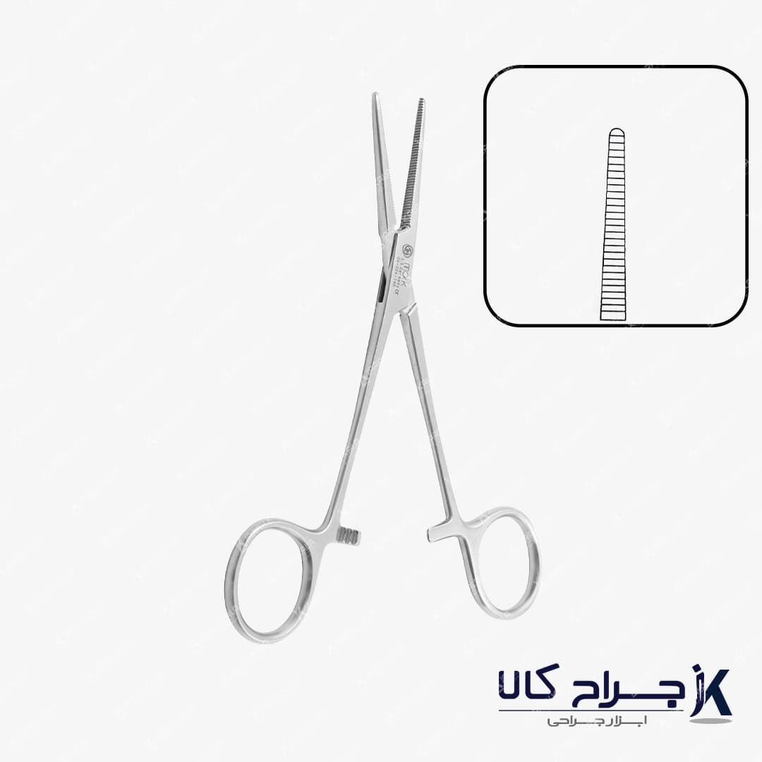 پنس هموستات hemostatic forceps