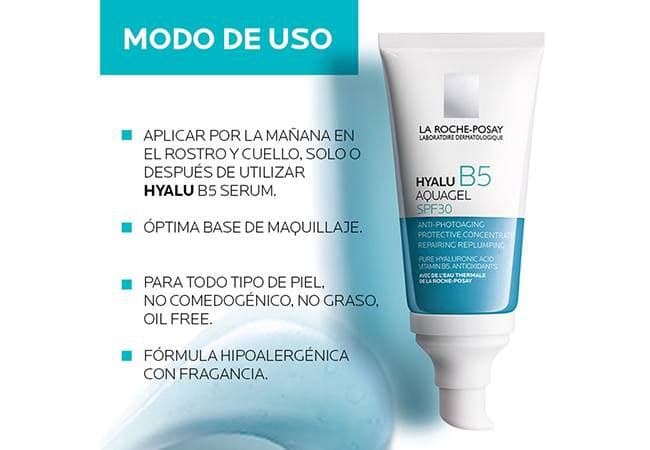 کرم آکوا ژل ترمیم کننده لاروش پوزای حاوی SPF30 — تصویر ۳