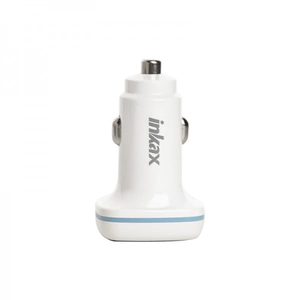 شارژر فندکی 30 وات دو پورت اینکاکس (inkax) مدل CA-07 — تصویر ۲