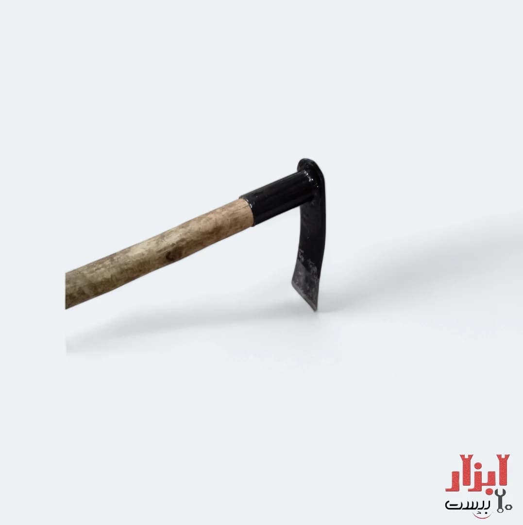 کج بیل باغبانی دست ساز فولادی — تصویر ۳