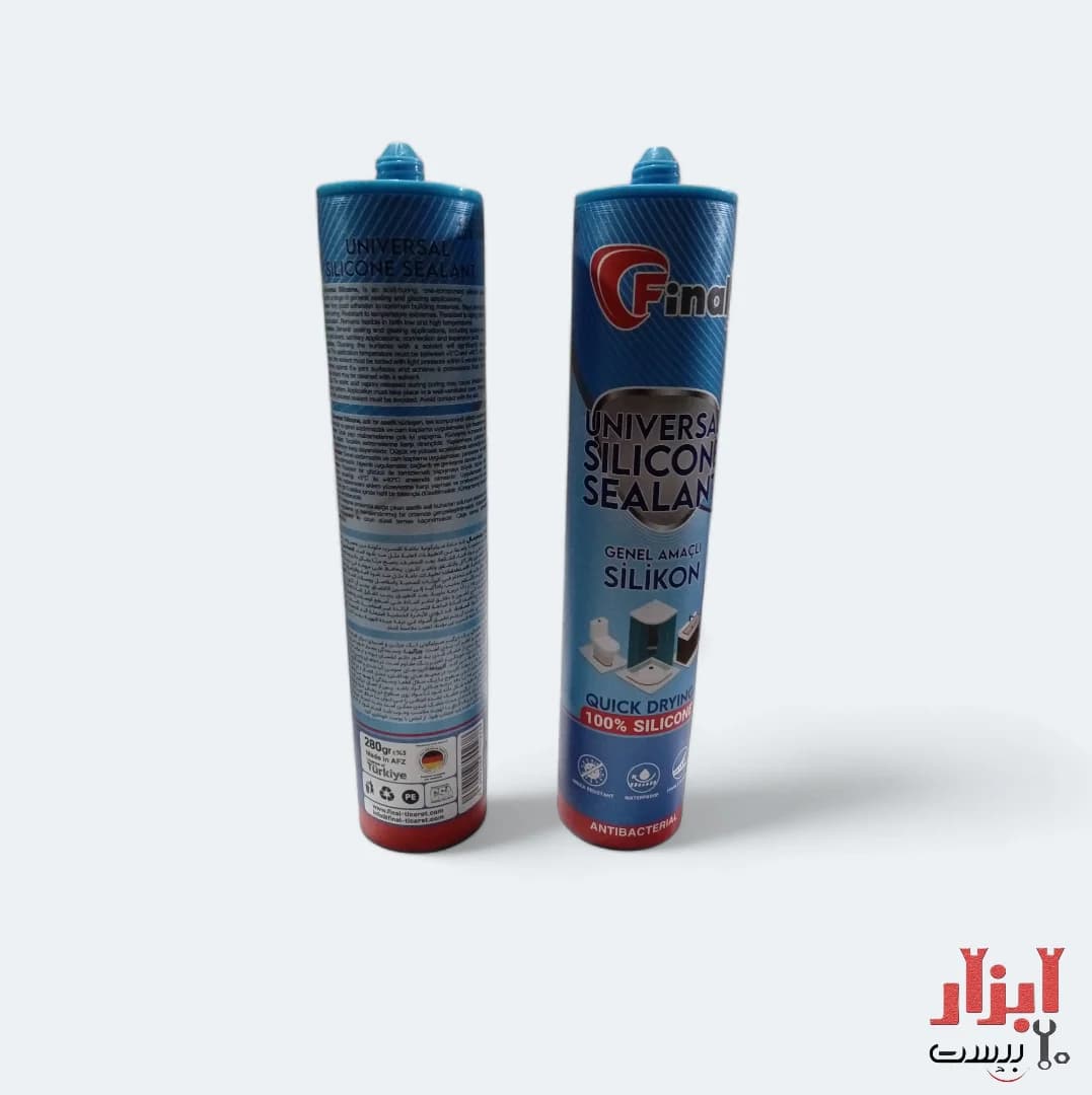چسب سیلیکون همه کاره شفاف 280 گرم فاینال — تصویر ۳