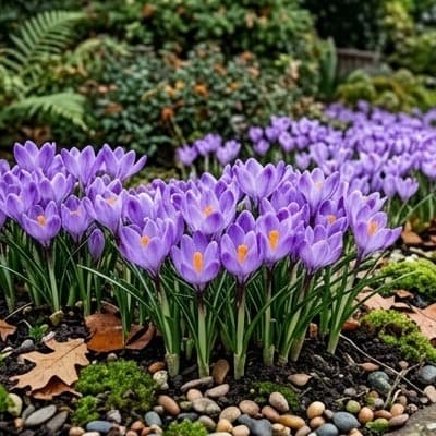 پیاز زعفران زینتی رقم Crocus speciosus — تصویر ۷