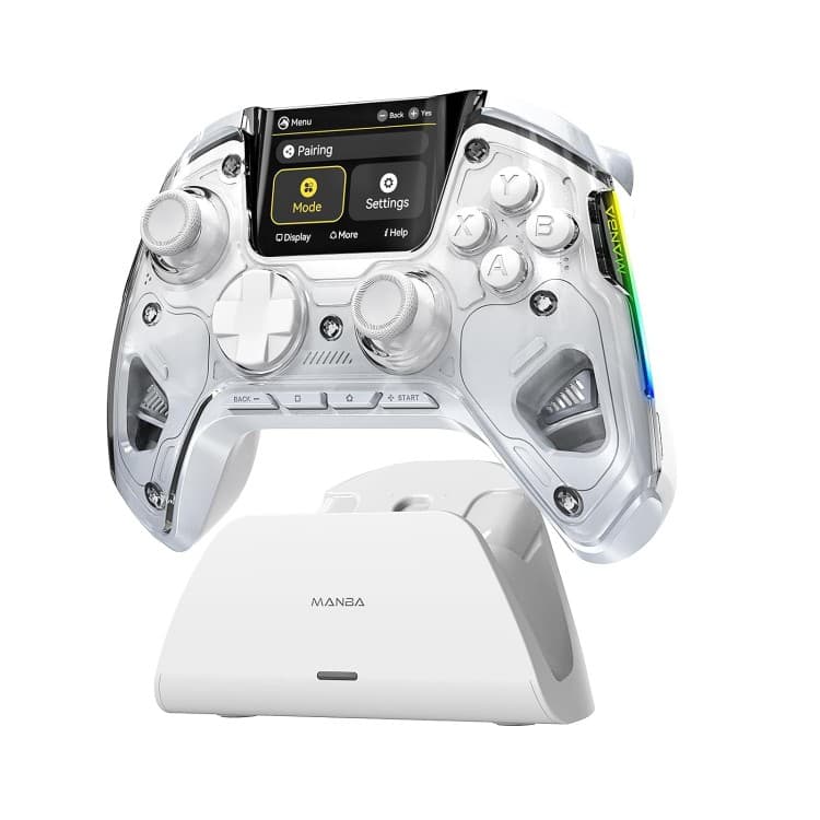 گیم پد manba one wireless gaming pc controller – white — تصویر ۲