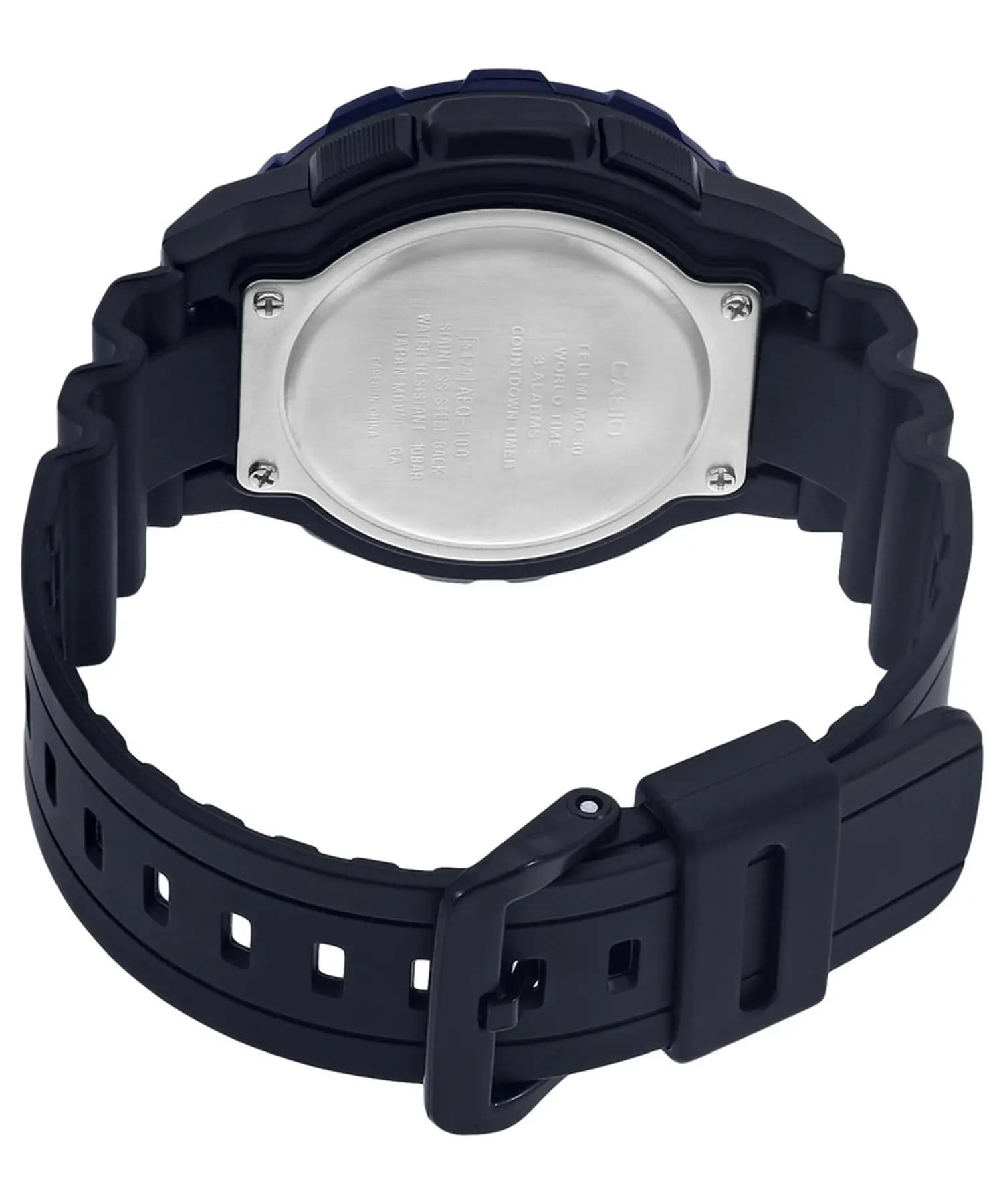 ساعت مچی مردانه کاسیو مدل CASIO-AEQ-100W-1B — تصویر ۴