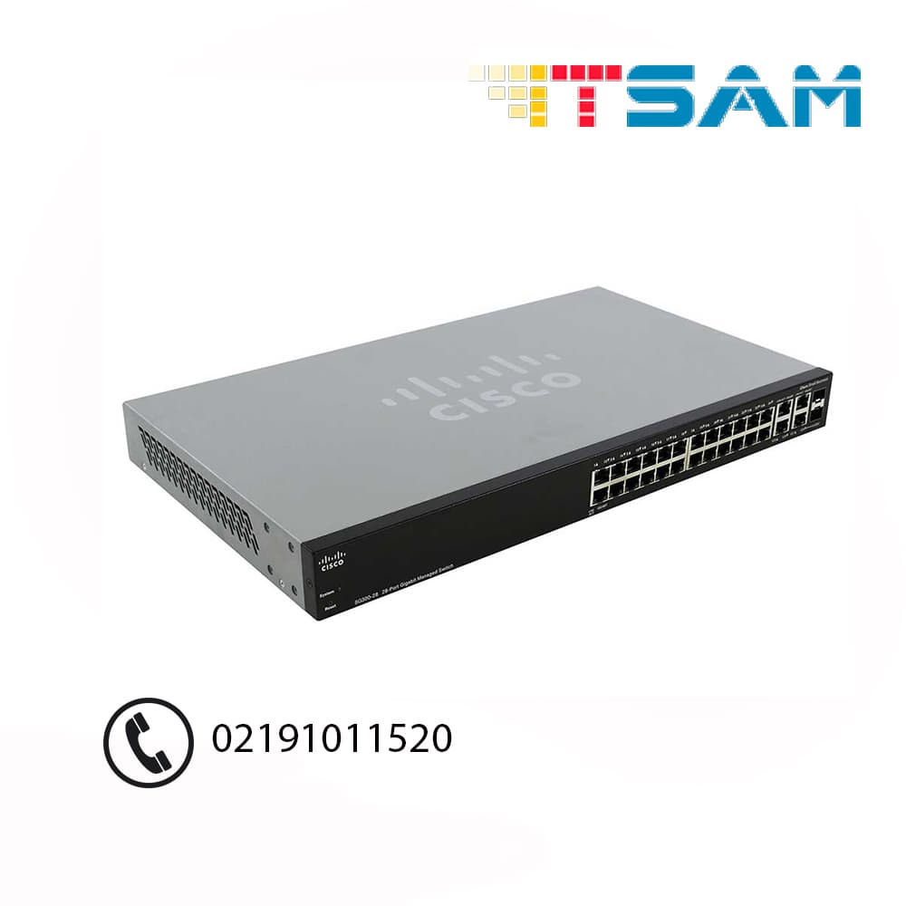 سوئیچ سیسکو مدل SG300-28