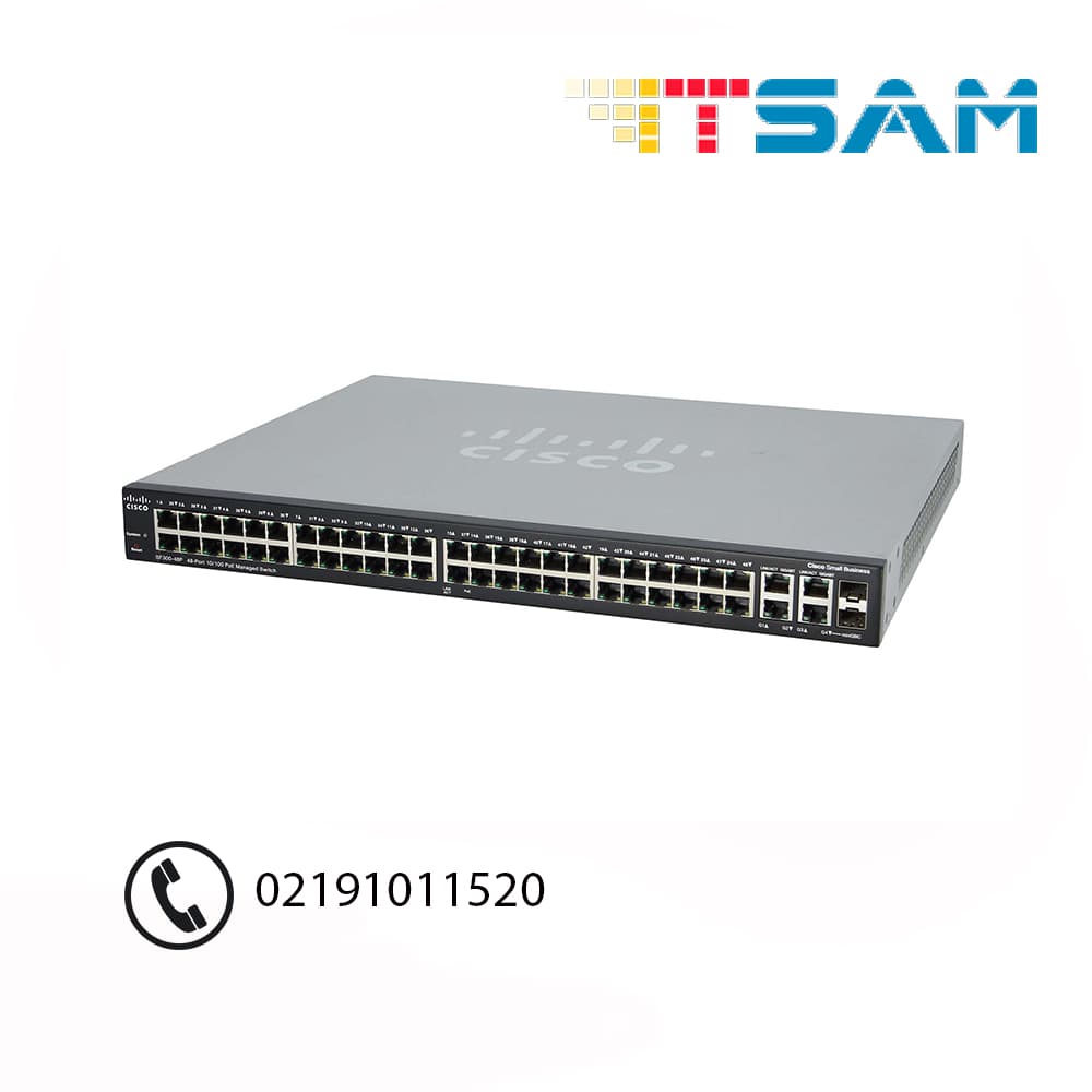 سوئیچ سیسکو مدل SF300-48P