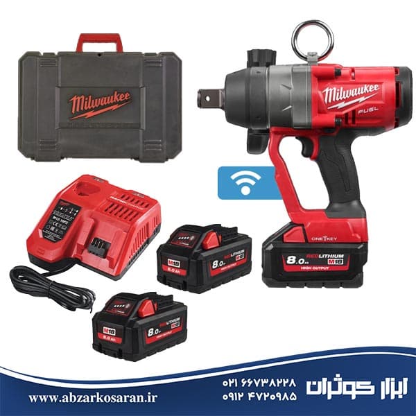 آچار بکس 1 اینچ 18 ولت میلواکی Milwaukee مدل M18ONEFHIWF1-802X