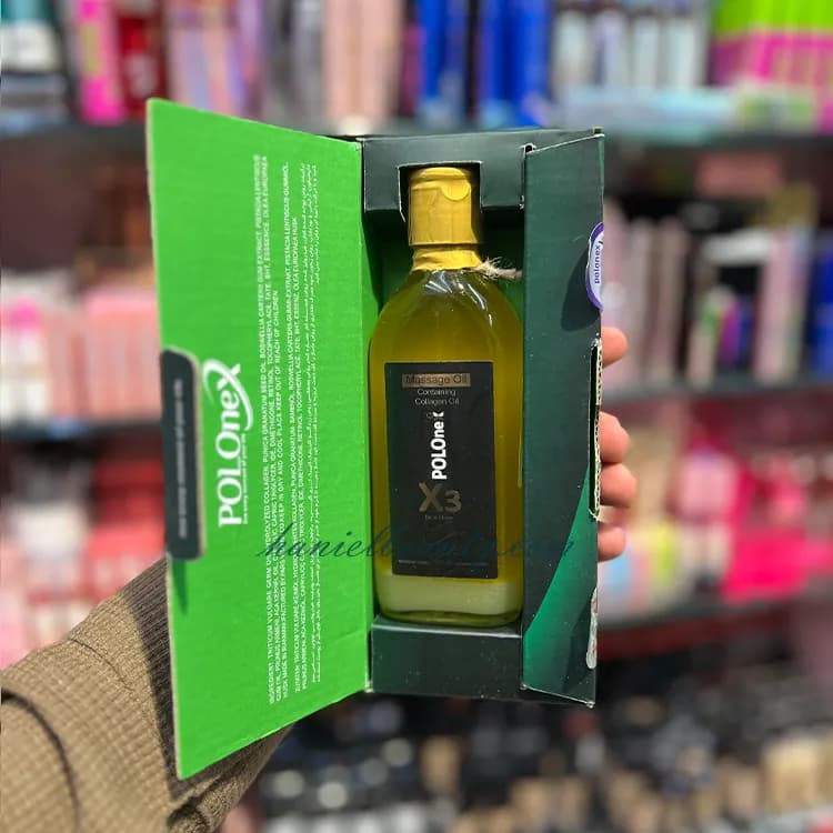 روغن ماساژ پولونکس X3 حجم دهنده و سفت کننده — تصویر ۳