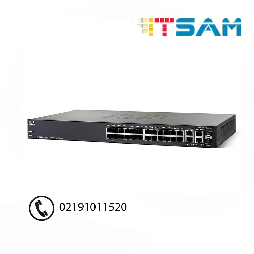 سوئیچ سیسکو مدل SF300-24