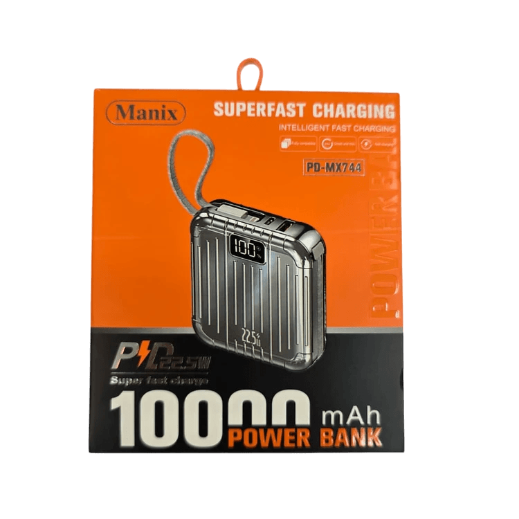 پاوربانک مانیکس مدل Manix MX-744 10000 mah — تصویر ۲