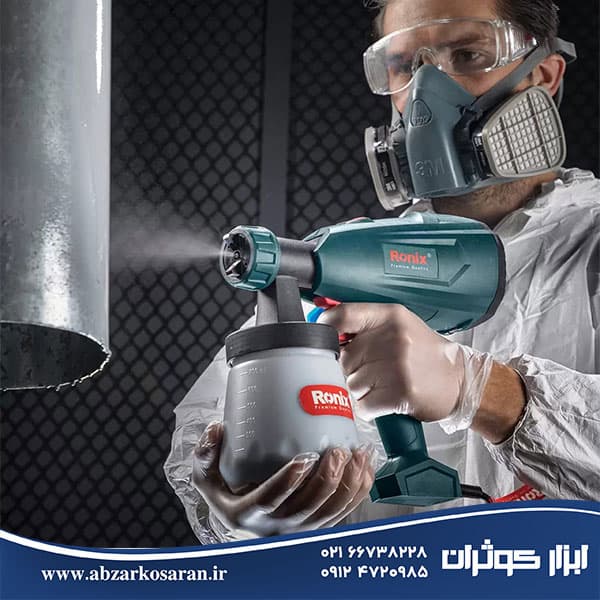 پیستوله برقی 350 وات رونیکس Ronix مدل 1335 — تصویر ۸