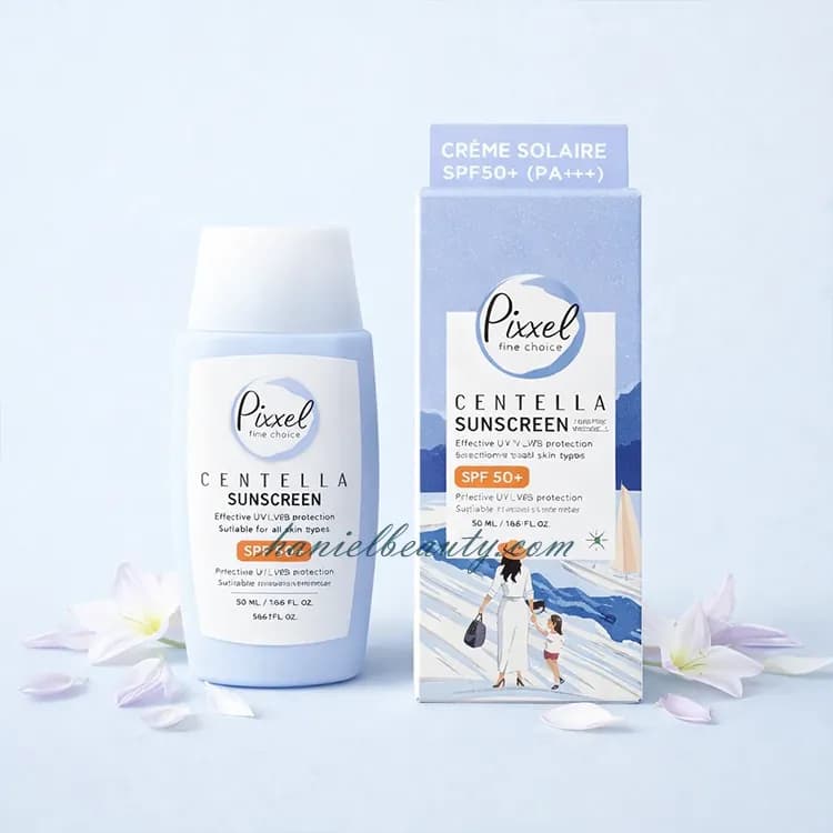 کرم ضد آفتاب پیکسل SPF 50 مدل Centella