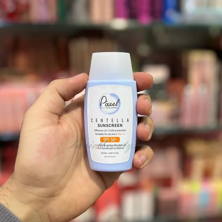 کرم ضد آفتاب پیکسل SPF 50 مدل Centella — تصویر ۳