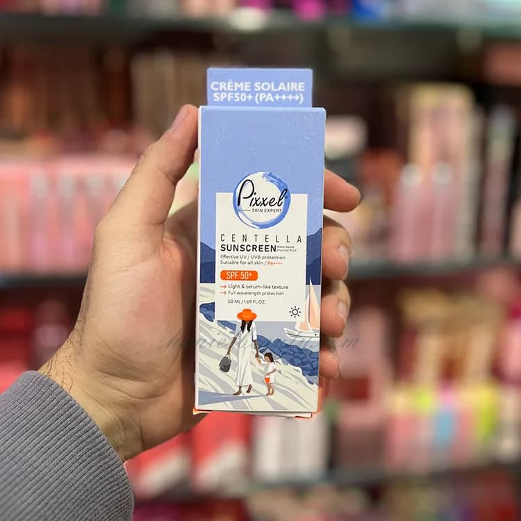 کرم ضد آفتاب پیکسل SPF 50 مدل Centella — تصویر ۲
