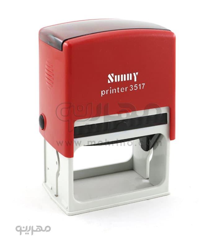 مهر ژلاتینی مستطیل سانی Sunny 3517