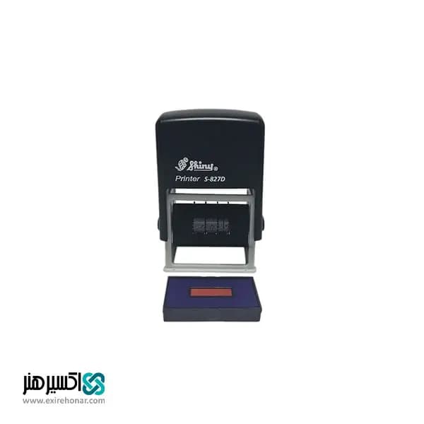 مهر ژلاتینی تاریخ دار Shiny S-827 Dater — تصویر ۶