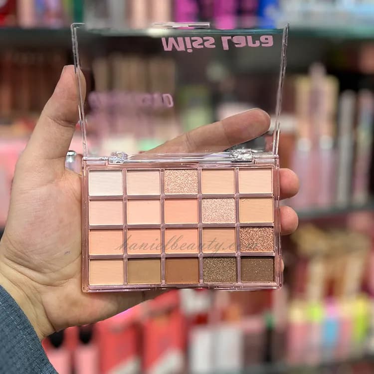 پالت سایه 20 رنگ میس لارا Miss Lara — تصویر ۳