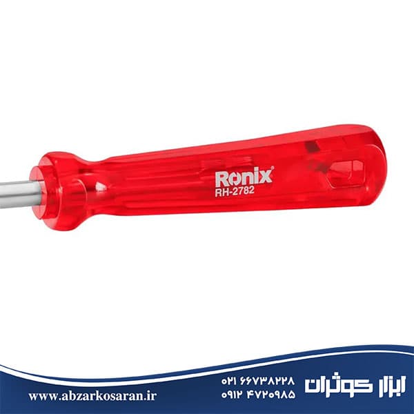 پیچ گوشتی 150*8 دوسو رونیکس Ronix مدل RH-2782 — تصویر ۴