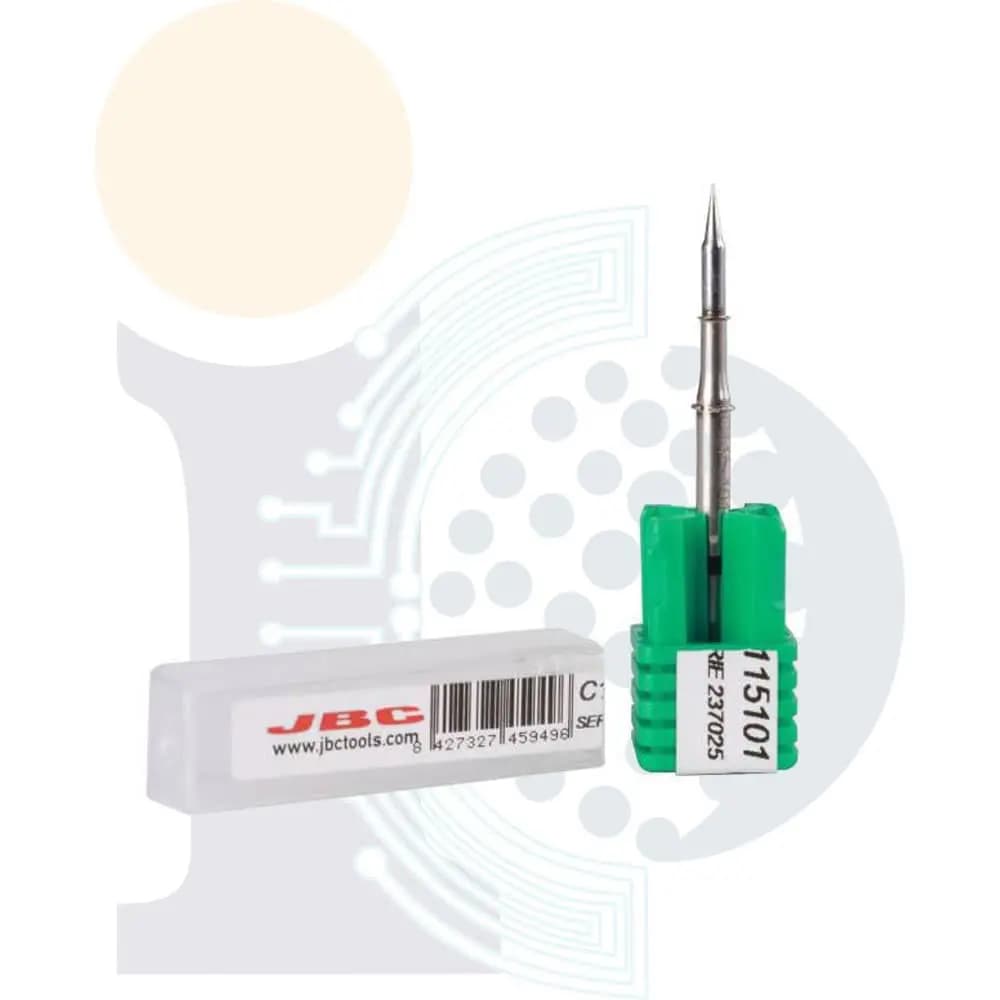 نوک هویه سرصاف نانو جی بی سی JBC C115101
