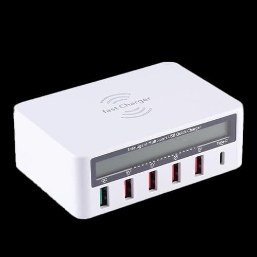 مولتی شارژر 6 پورت فست وایرلس کایلیوی WLX-818F