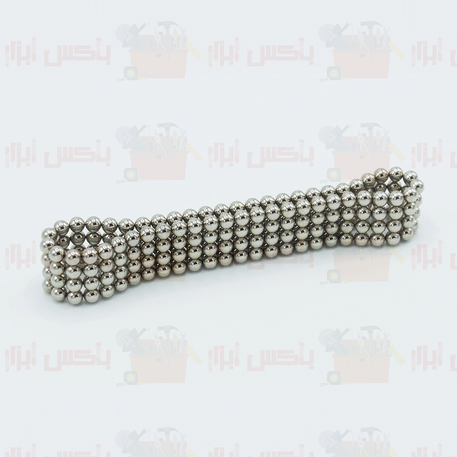 باکی بال آهنربای کروی قطر 5 میلیمتر — تصویر ۳
